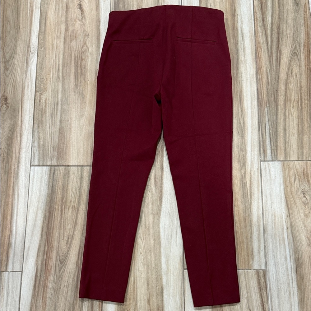 Ann Taylor Deep Red Pants - Picture 3 of 6